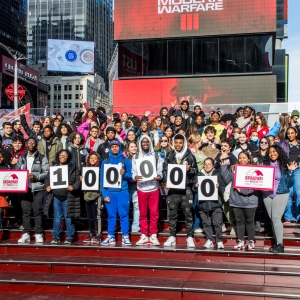 Video: Broadway Bridges Celebrates Milestone 100,000 Students Photo
