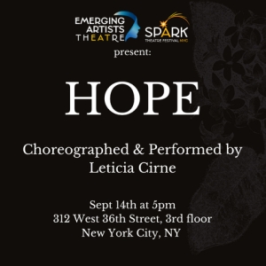 Leticia Cirne Brings HOPE to The Spark Theatre Festival NYC Photo