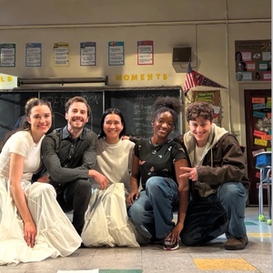 Student Blog: Behind JOHN PROCTOR IS THE VILLAIN: Noah Pacht & Victoria Vourkoutiotis Photo