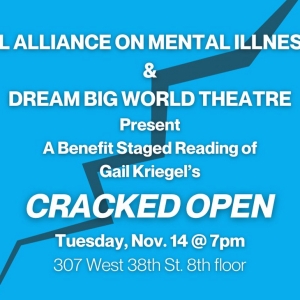 Dream Big World Theatre Inc. and NAMI-NYC to Present CRACKED OPEN Staged Reading & Ta Photo