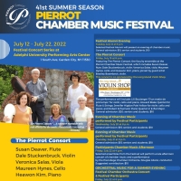 Pierrot Chamber Music Festival Announces Concert Series For 41st Summer Season at Ade Photo