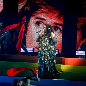 Exclusive: Tony Winner Alex Newell Celebrates Pride with Home at Broadway Bares Photo