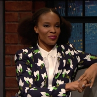 VIDEO: Amber Ruffin Talks About Her New Talk Show on LATE NIGHT WITH SETH MEYERS Photo