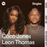 Leon Thomas & Coco Jones Create A V-Day Remake Of 'Until The End Of Time' For Spotify Photo