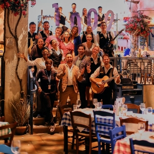 MAMMA MIA! THE PARTY Celebrates 1000th Performance At Nikos Taverna At The O2 Arena