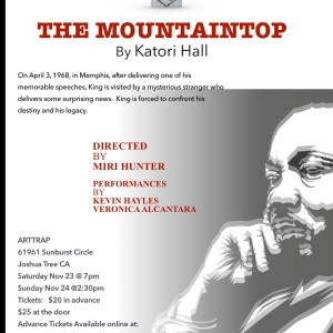 THE MOUNTAINTOP by Katori Hall to be Presented at Thought Theatre Morongo Basin Photo