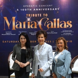 Previews: Opera Concert 'Tribute to Maria Callas' Coming to Ciputra on October 7 Photo