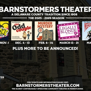LEGALLY BLONDE JR and More Set for The Barnstormers Theater 2025/26 Season