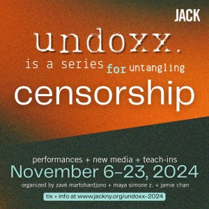 JACK Partners On A Timely New Festival Tackling Censorship Photo