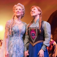 Original FROZEN Stars Caissie Levy and Patti Murin Bid Farewell to Arendelle Today Photo