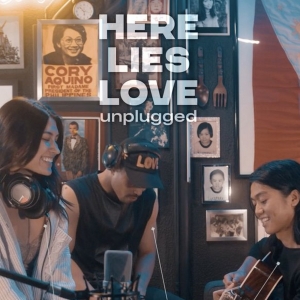 Video: Watch HERE LIES LOVE Cast Members Perform 'Opposite Attraction' Unplugged Photo