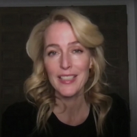VIDEO: Gillian Anderson Reacts to Embarrassing Footage of THE CROWN Cast Dancing to L Video