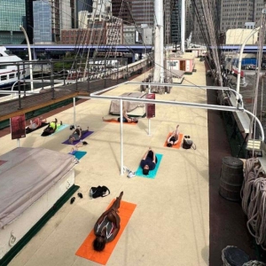 South Street Seaport Museum to Present Vinyasa On A Vessel Photo