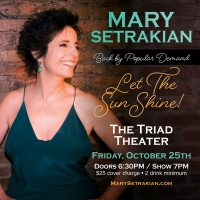 Broadway's Mary Setrakian Comes To The Triad