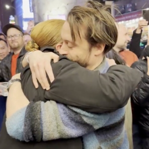 Video: Kieran Culkin Visits SUCCESSION Co-Star Sarah Snook at Her Broadway Stage Door