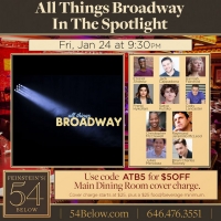 All Things Broadway: In The Spotlight Comes to Feinstein's/54 Below Video