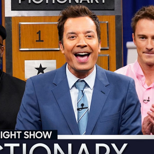 Zoe Saldaña and Drew Starkey Face Off in Pictionary Battle on THE TONIGHT SHOW