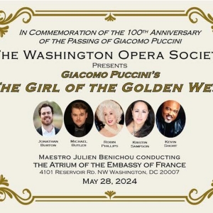 Washington Opera Society to Present Puccini's THE GIRL OF THE GOLDEN WEST Interview
