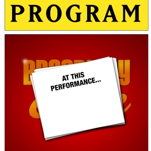AT THIS PERFORMANCE... to Return to Green Room 42 in July