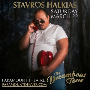 Stavros Halkias to Perform at Paramount Theatre in March Photo