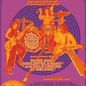 THE SCHIZOPHONICS Release 'Sweat and Blood' Tour Sept 22–Oct 22 Photo