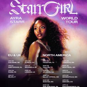 Ayra Starr to Launch STARRGIRL World Tour January–April 2027 Photo