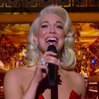 VIDEO: Hannah Waddingham & Michael Bublé Sing 'Christmas (Baby Please Come Home)' Photo