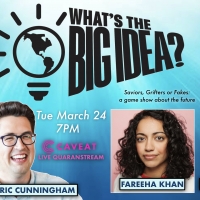 Caveat to Livestream New Game Show WHAT'S THE BIG IDEA Photo