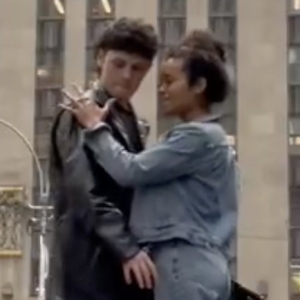 Video: Lorna Courtney & Casey Likes Rehearse For HEATHERS Outside of Radio City Video