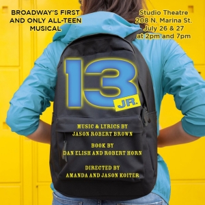 13 JR. to Play Suze's Prescott Center For The Arts Beginning This Week