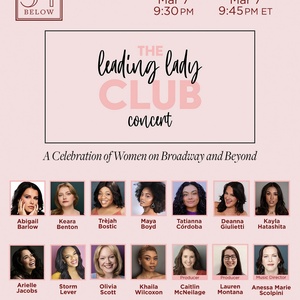 Arielle Jacobs And Tatianna Córdoba Join THE LEADING LADY CLUB At 54 Below