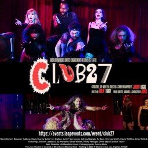 CLUB 27 to Make World Premiere at Jaxx Theatricals Photo