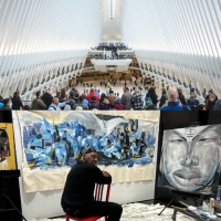 THE CROSS CULTURE PROJECT is Now on at The World Trade Center Oculus Photo