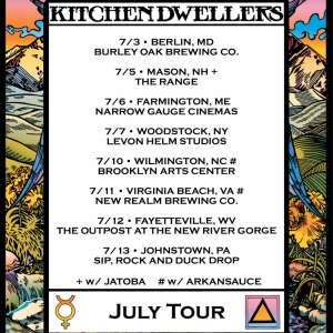 Kitchen Dwellers Release New 2024 July Tour Dates Photo