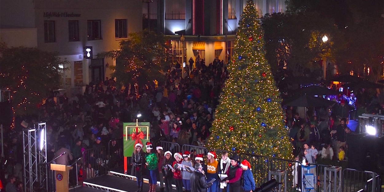 2023年度市中心库尔弗城假日树点亮活动：滑雪者的盛会