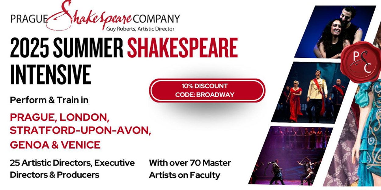 2025 Summer Shakespeare Intensive with Prague Shakespeare Company  Image