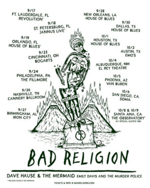 Bad Religion Expands Fall Tour 