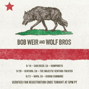 Bob Weir and Wolf Bros Announce New Fall Shows 