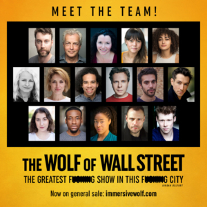 Venue And Casting Announced For THE WOLF OF WALL STREET Immersive Show in London Image