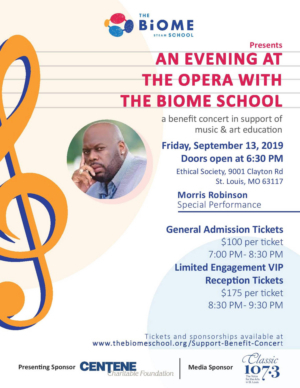 The Biome School Presents Evening At The Opera Benefit 