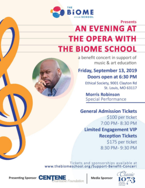 The Biome School Presents Evening At The Opera Benefit Image