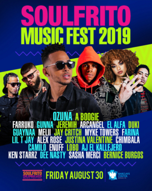 Soulfrito Urban Latin Music Festival to Take Over the Barclays 