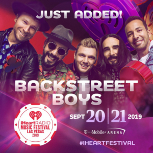 Backstreet Boys Join 2019 iHeartRadio Music Festival Lineup  Image