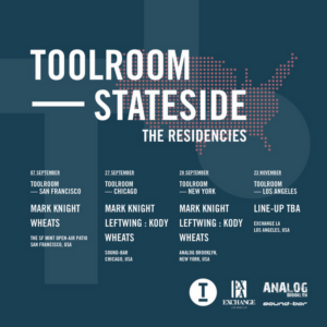 Toolroom Announces US Fall Tour  Image