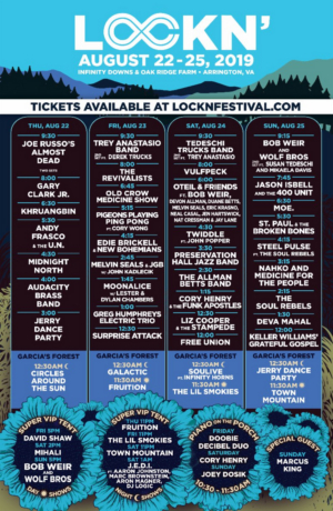 Lockn' Festival Announces New Artist Collaborations 