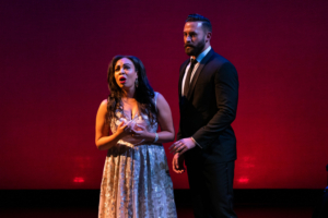 Review: Mostly Mozart's MAGIC FLUTE versus Teatro Nuovo's STRANIERA, Ingenuity Outdoes Purism Image