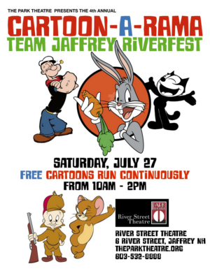 Park Theatre Presents Free Cartoons For 4th Year At Riverfest This Saturday 