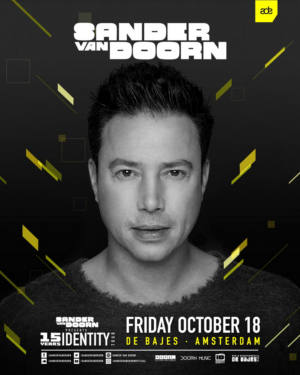 Sander van Doorn Announces 15 Years of Identity ADE Event 