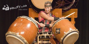 Keiko Fujii Dance Company Performs with Taiko Drummer Kenny Endo in New York Premiere of Fujii's TAMASHII NO TIBIKI II  Image