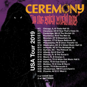 Ceremony Announces U.S. Tour 